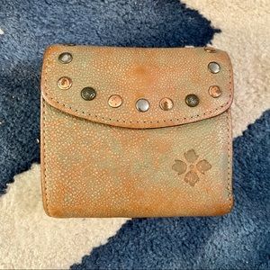 Patricia Nash Trifold Leather Wallet & Coin Purse